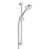 Kludi Logo barre de douche avec douchette 1S 60cm avec flexible de douche 160cm chrome 0413167