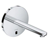 Kludi Zenta Partie de lavabo pour robinetterie électronique murale encastrée avec rosace ronde et bec verseur 24cm chrome 0413205 Kludi Zenta Partie de lavabo pour robinetterie électronique murale encastrée avec rosace ronde et bec verseur 24cm chrome 0413205