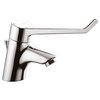 Ideal Standard Ceraplus wastafelkraan met waste met hendel 18cm veilige sluiting over koud chroom 0424116 Ideal Standard Ceraplus wastafelkraan met waste met hendel 18cm veilige sluiting over koud chroom 0424116