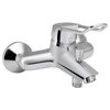 Ideal Standard Ceraplus badkraan met koppelingen met omstel met open hendel 14cm instelbaar voor 137 163mm chroom 0424131 Ideal Standard Ceraplus badkraan met koppelingen met omstel met open hendel 14cm instelbaar voor 137 163mm chroom 0424131