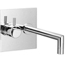Jado Geometry wastafelwandkraan met 24mm uitloop 17cm 1 hendel 0424640 Jado Geometry wastafelwandkraan met 24mm uitloop 17cm 1 hendel 0424640