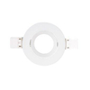 Interlight Ensemble spots LED IP20 dimmable rond 90mm avec driver 36° orientable blanc 4246931