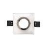 Interlight cadre carré IP20 pour module LED MR16 90mm chrome brossé IL F90SM 4246926