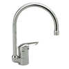 Venlo Nimbus New robinet de cuisine 1 levier avec bec tubulaire haut orientable et aérateur chrome 0426321