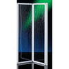 Plieger Economy badklapwand 120x141,2cm acrylglas en wit profiel 4283042 Plieger Economy badklapwand 120x141,2cm acrylglas en wit profiel 4283042