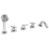 Plieger Cross 5 gats badrandkraan chroom 4333290 Plieger Cross 5 gats badrandkraan chroom 4333290