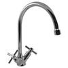 Ideal Standard 1 gats keukenkraan tweeknops chroom 4333662 Ideal Standard 1 gats keukenkraan tweeknops chroom 4333662
