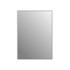 Plieger Basic 4mm spiegel rechthoekig 45x30cm zilver 4350044 Plieger Basic 4mm spiegel rechthoekig 45x30cm zilver 4350044