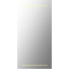 Plieger Basic spiegel met LED verlichting 2 zijden horizontaal 40x80cm verlichting in gezandstraald kader 4350999 Plieger Basic spiegel met LED verlichting 2 zijden horizontaal 40x80cm verlichting in gezandstraald kader 4350999