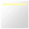 Plieger One spiegel – vierkant – 60x60 cm – LED-verlichting – Zilver SW105539