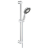 Grohe Rain New doucheset met Vitalio Rain handdouche 4 standen 13cm met glijstang 70cm en doucheslang 175cm chroom 4357758 Grohe Rain New doucheset met Vitalio Rain handdouche 4 standen 13cm met glijstang 70cm en doucheslang 175cm chroom 4357758