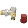 Danfoss robinet d'arrêt de radiateur avec préréglage 3/8 coudé Kvs = 065 m3/h RA N10 7572304