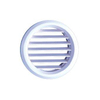 Plieger ventilatierooster kunststof aansl 47mm af met 59mm 2 stuks wit 4414130 Plieger ventilatierooster kunststof aansl 47mm af met 59mm 2 stuks wit 4414130