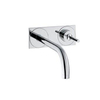 Hansgrohe AXOR Uno-2 afbouwdeel inbouw wandkraan m. plaat 17.5cm chroom 0450030 Hansgrohe AXOR Uno-2 afbouwdeel inbouw wandkraan m. plaat 17.5cm chroom 0450030