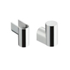 Hansgrohe Divers Afdekkap - voor glijstang Unica D per paar - hoogglans chroom 0450831