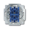 Busch Jaeger sokkel inbouw serieschakelaar 2xwissel 4512036 Busch Jaeger sokkel inbouw serieschakelaar 2xwissel 4512036