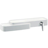 AXOR Bouroullec 1 greeps wastafelkraan opbouw inclusief planchet met afvoerplug 50001 chroom 0451412