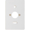 Attema montageplaat dubbel met inserts met label wit 4541025 Attema montageplaat dubbel met inserts met label wit 4541025
