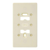 Attema montageplaat combinatie met inserts creme 4541031 Attema montageplaat combinatie met inserts creme 4541031