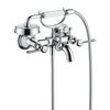 Axor Montreux Robinet de baignoire mural 2 poignées avec inverseur et raccords avec douchette chrome SW95020 Axor Montreux Robinet de baignoire mural 2 poignées avec inverseur et raccords avec douchette chrome SW95020