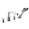 Hansgrohe Metris S Set de finition pour robinet de bain sur gorge 4 trous avec bec long chromé SW94955 Hansgrohe Metris S Set de finition pour robinet de bain sur gorge 4 trous avec bec long chromé SW94955