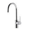 Dornbracht Tara Ultra keukenkraan hendel rechts uitloop 20cm platina mat 0470762 Dornbracht Tara Ultra keukenkraan hendel rechts uitloop 20cm platina mat 0470762