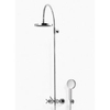 Dornbracht Tara douchekraan inclusief douchepijp boog met koppelingen inclusief regendouche 22cm en douchegarnituur zwart 0474778 Dornbracht Tara douchekraan inclusief douchepijp boog met koppelingen inclusief regendouche 22cm en douchegarnituur zwart 0474778
