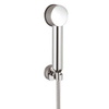 Dornbracht handdouche met slang met wandhouder platina mat 0475063 Dornbracht handdouche met slang met wandhouder platina mat 0475063