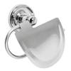 Plieger Charleston closetrolhouder met klep chroom 4784305 Plieger Charleston closetrolhouder met klep chroom 4784305