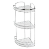 Plieger Solid tablette d'angle 3 niveaux modèle en fil chromé SW104940