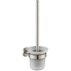 Plieger Vigo Ensemble brosse WC modèle mural avec verre inox brossé SW225384