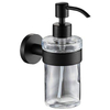 Plieger Vigo distributeur de savon en verre avec support noir SW225394