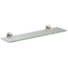 Plieger Vigo tablette en verre 52x14,5cm inox brossé SW225396
