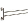 Plieger Vigo Porte-serviette 45cm 2 bras Inox brossé SW225399