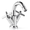 Dornbracht Tara bidetkraan met waste sprong 110mm chroom 0480236 Dornbracht Tara bidetkraan met waste sprong 110mm chroom 0480236