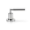 Dornbracht Tara Classic stopkraan voor staande montage met rozet 1/2 rechtssluitend chroom 0480850 Dornbracht Tara Classic stopkraan voor staande montage met rozet 1/2 rechtssluitend chroom 0480850