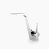 Dornbracht CL.1s wastafelkraan met vaste uitloop sprong 18cm platina mat 0481106 Dornbracht CL.1s wastafelkraan met vaste uitloop sprong 18cm platina mat 0481106