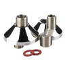 S koppeling met rozet per paar 3/4x1/2 chroom 0490784 S koppeling met rozet per paar 3/4x1/2 chroom 0490784