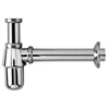 Viega siphon gobelet avec tuyau mural 5/4 avec rosace chrome 0500038