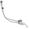 Viega Rotaplex évacuation de baignoire combinaison trop-plein avec bonde garniture de base pour évacuation 90mm rallongée 0500041