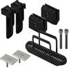 Viega Advantix kit d'accessoires pour le montage d'une grille enfichable raccourcie avec capuchons décoratifs brillants et piège à saletés 0500153