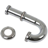 Viega siphon tubulaire sans tube mural 5/4 avec rosace chrome 0500178