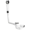 Viega Citaplex bonde de baignoire et combinaison de trop-plein avec bouchon et chaîne 40mm 0500315