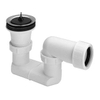 Viega évacuation de receveur de douche complète pour receveur de douche avec trou 52mm avec siphon haut chromé 0520272
