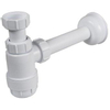 McAlpine Toebehoren kunststof plugbekersifon met rozet 60x32mm 0520819 McAlpine Toebehoren kunststof plugbekersifon met rozet 60x32mm 0520819