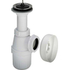 Viega siphon à tasse en plastique 5/4 sans tube mural avec rosace 0520934
