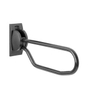 Handicare Linido toiletbeugel opklapbaar 80cm antraciet OUTLET OUT6842 Handicare Linido toiletbeugel opklapbaar 80cm antraciet OUTLET OUT6842