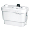 Sanibroyeur Sanispeed pompe eaux usées pour cuisine douche bain bidet et lavabo hauteur de relevage 7m ou horizontale 70m blanc 0620097