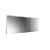 Emco Asis Evo spiegelkast inbouw m. 3 deuren m. emco light system via Bluetooth 160x70cm met horizontale LED verlichting, m. verwarming SW206185 Emco Asis Evo spiegelkast inbouw m. 3 deuren m. emco light system via Bluetooth 160x70cm met horizontale LED verlichting, m. verwarming SW206185