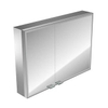 Emco Asis Prestige spiegelkast met 2 deuren met LED verlichting rondom 88.7x63.7cm zonder radio SW48563 Emco Asis Prestige spiegelkast met 2 deuren met LED verlichting rondom 88.7x63.7cm zonder radio SW48563